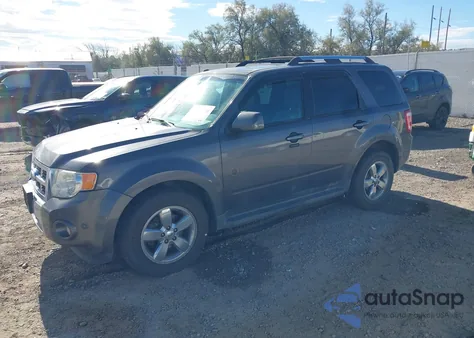 2012 Ford Escape Limited z USA, uszkodzony, nr VIN 1FMCU9EG1CKA01562